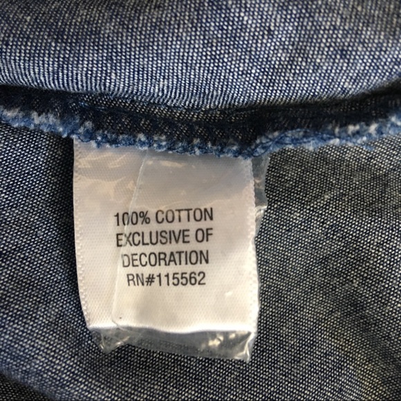 EUC Beauty and the Beast Denim Dress - Picture 7 of 7